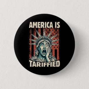 Rolig Amerika Är Så Tullbelagt Trump Tullar Meme 1 Knapp