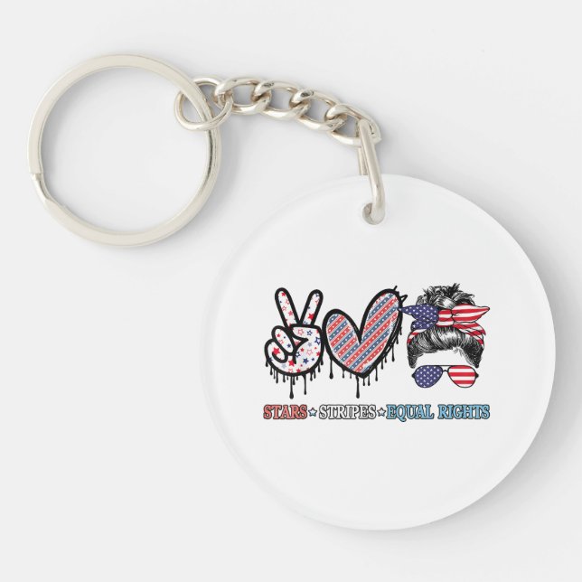 Rolig amerikansk flagga patriotisk (Framsidan)