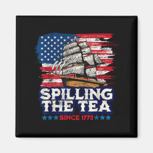 Rolig amerikansk historielärare Boston Säljer Te S Magnet