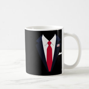 Rolig amerikansk president Trump kostym enkel Hall Kaffemugg