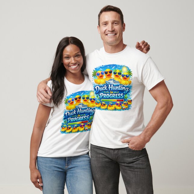 Rolig andjakt pågår Cruise T-shirt (Unisex)