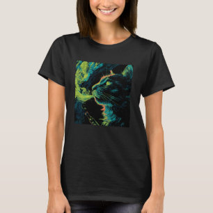 Rolig ångande katt, Vape Kitty Meme, Kattälskare,  T Shirt