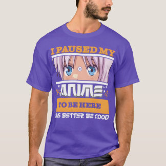 Rolig anime-design för manga- och anime-fans prese t shirt