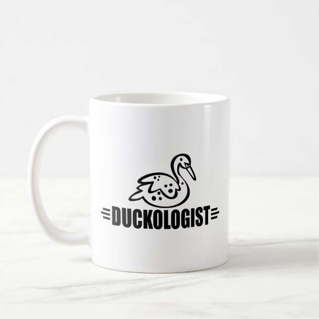 Rolig anka kaffemugg (Vänster)