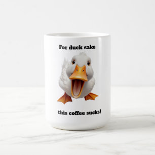 Rolig anka kaffemugg