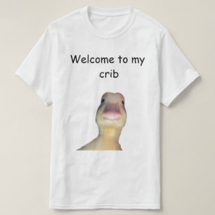 Rolig anka-meme – “Välkommen till min stuga” Söt d T Shirt