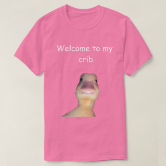 Rolig anka Meme – “Välkommen till min stuga” Söt d T Shirt
