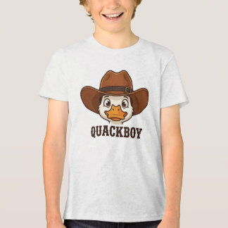 Rolig Anka Puns Western Cowboy T Shirt