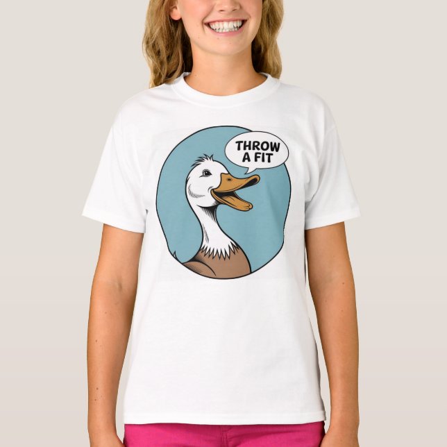 Rolig Anka T-shirt (Framsida)