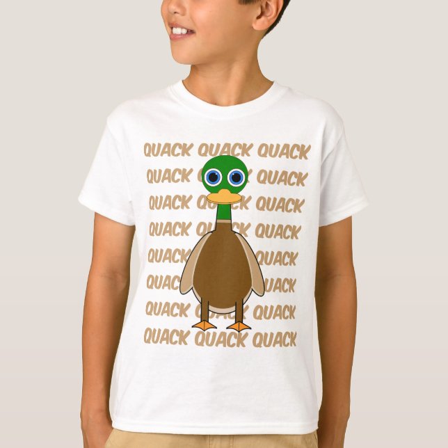 rolig anka tee shirt (Framsida)