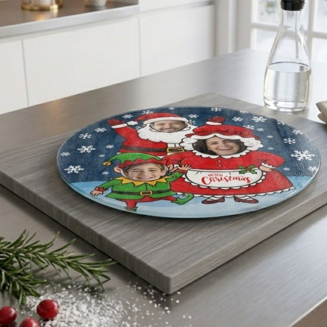 Rolig anpassad familje jul av 3 jul (Skapare uppladdad)