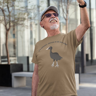 Rolig anpassad slogan Gammal Sothöna Grafik T Shirt