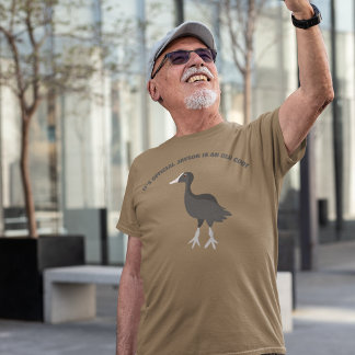Rolig anpassad slogan Gammal Sothöna Grafik T Shirt