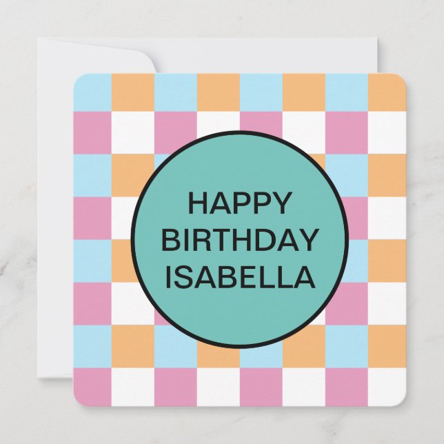 Rolig anpassad text inbjudningar (Framsida)