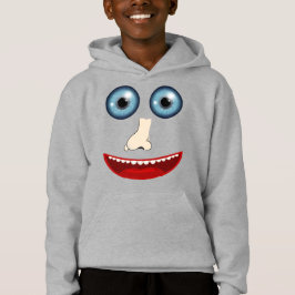 Rolig ansiktehoodie t-shirt