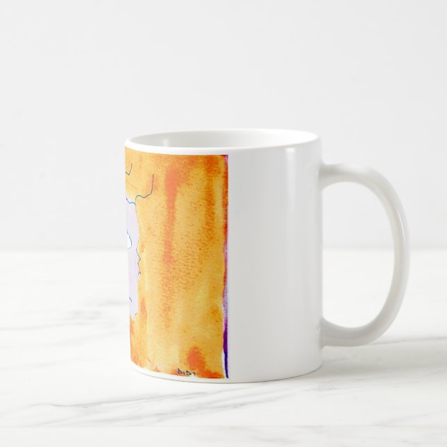 Rolig ansiktemugg kaffemugg (Höger)