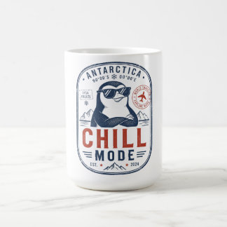 Rolig Antarktis pingvin kopp för Chill Mode