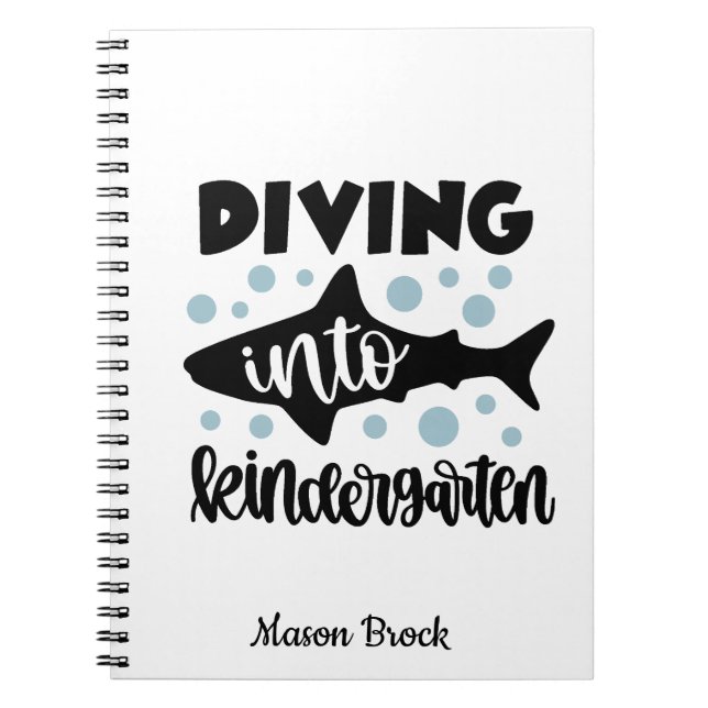 Rolig anteckningsbok för förskolebarn (Framsidan)