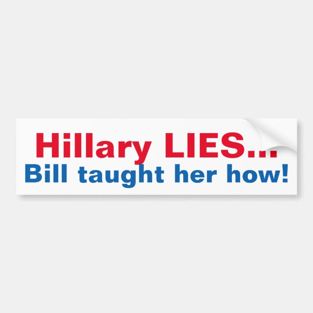 ROLIG ANTI--HILLARYBILDEKAL BILDEKAL (Framsidan)