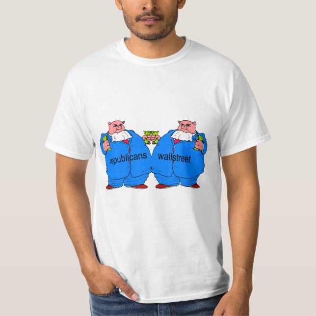 Rolig anti republikan tee shirt (Framsida)