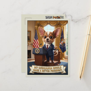 Rolig anti-Trump 3D Vykort