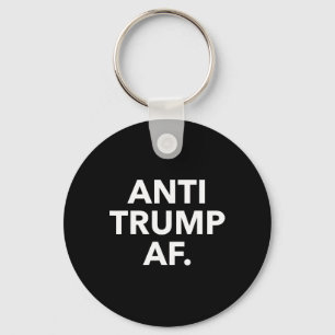 Rolig Anti Trump Af Tee Tröja - Uni Vuxna Anti Tr Nyckelring