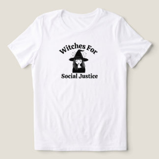 Rolig Anti Trump Feminist Häxig Liberal Demokrat T Shirt