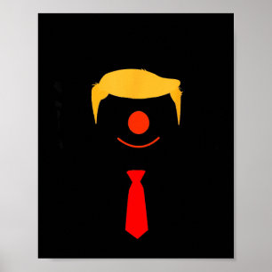 Rolig anti Trump Inte min president Citat Demokrat Poster
