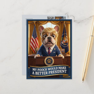 Rolig anti-Trump Vykort