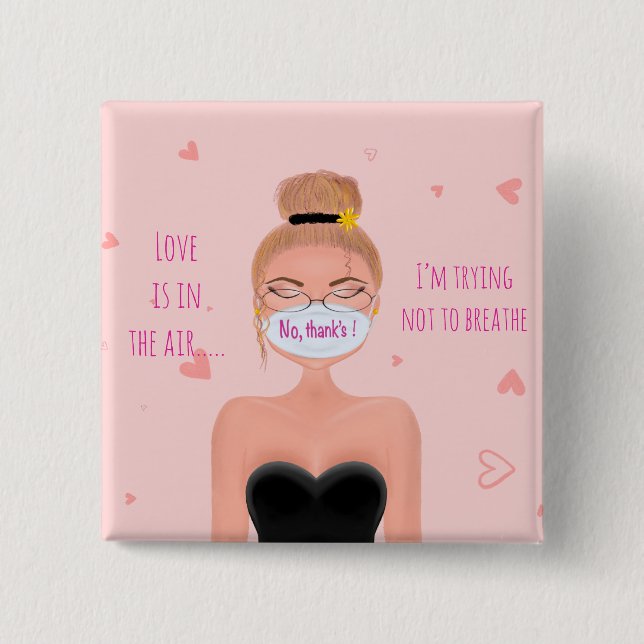 Rolig Anti-Valentine’s Day Knapp (Framsida)