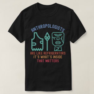 Rolig Antropologi Student, Antropologi Citat T Shirt