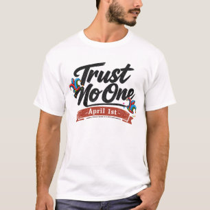 Rolig Aprilsnarre T-Shirt Herr Basic