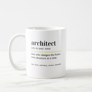 Rolig Arkitekt Definition Present Kaffemugg