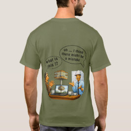 Rolig arkitektur-examens T-shirt