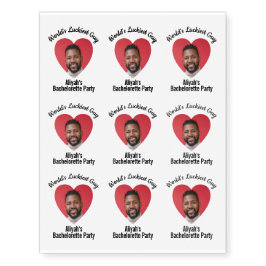 Rolig armfoto Senterparty Brudgummens ansikte