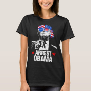Rolig Arrest Obama 2025 Tröja Arrest Obama 2025 T-