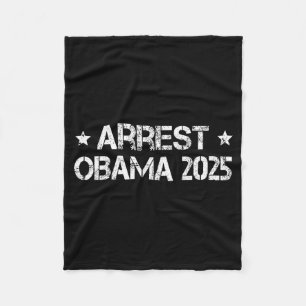 Rolig Arrest Obama 2025 Tröja Arrest Obama 2025 T- Fleecefilt