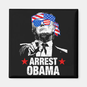 Rolig Arrest Obama 2025 Tröja Arrest Obama 2025 T- Magnet
