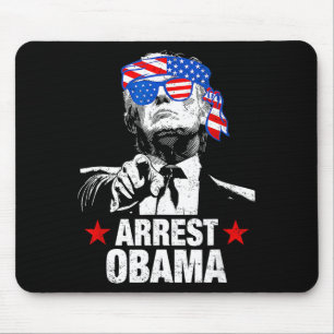 Rolig Arrest Obama 2025 Tröja Arrest Obama 2025 T- Musmatta