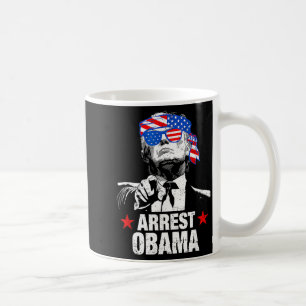Rolig Arrestering Obama 2025 Tröja Arrestering Oba Kaffemugg