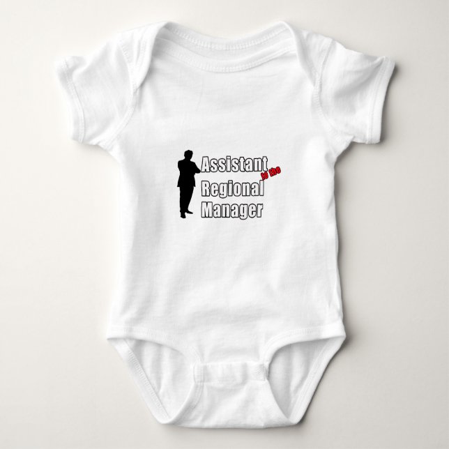 Rolig assistent till den regionala chefen tee shirt (Framsida)