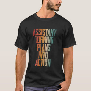 Rolig assistentsekreterare kontorsjobb yrke M T Shirt
