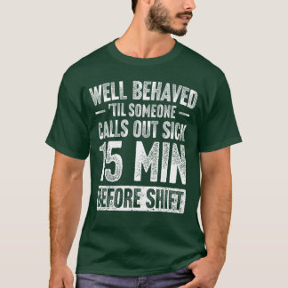 Rolig assisterande general manager rolig vintage t shirt
