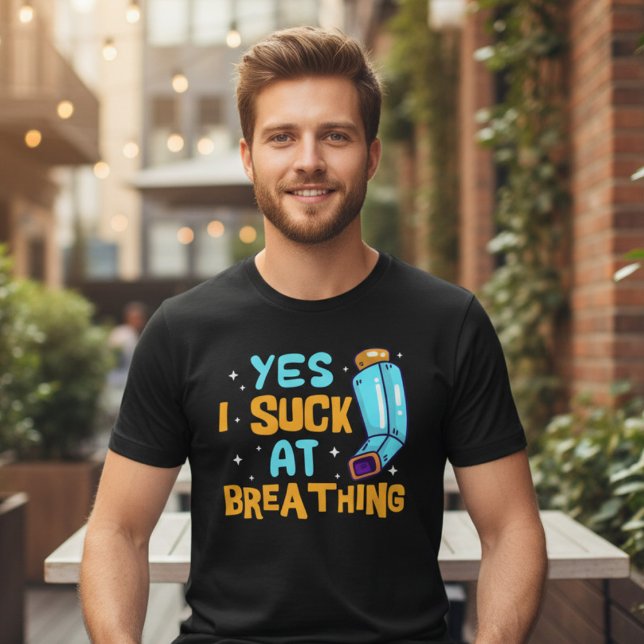 Rolig astmainformation t shirt (Skapare uppladdad)