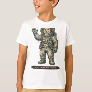 Rolig astronaut för barn t shirt