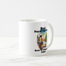 Rolig åter till skolan anpassat namn Mamma kaffe