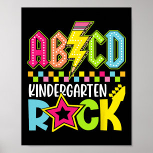 Rolig åter till skolan Blixtregn Förskola R Poster