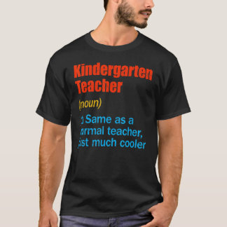 Rolig åter till skolan första dagen förskolelärare t shirt