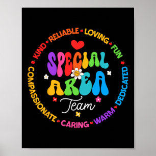 Rolig åter till skolan lärare uppskattning special poster