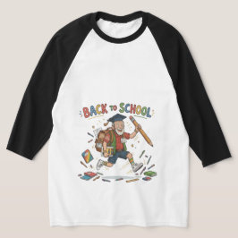 Rolig åter till skolan seniorelev t shirt